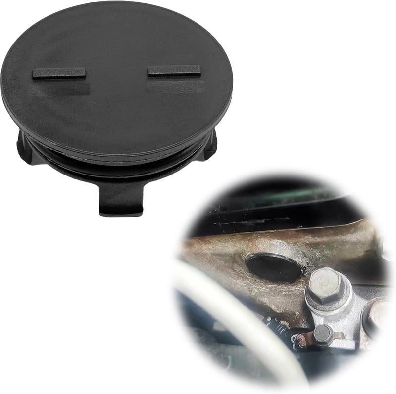 RBOKO Cylinder Head Rear Cam Plug With Seal, Compatible with Honda Cr-v Civic 1990-2018 SI DX EX LX Engine Semi-Circular Plug, 12513-P72-003 12513P72003 KF811285 - Image 1